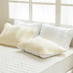 십자누빔 베개커버 밴딩형 2장 4060 5070 사계절