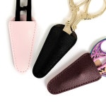 청송뜨개실 D433 가죽 가위집 연핑크 1개 D433-1