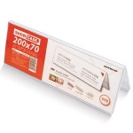 양면 쇼케이스 200x70mm 가격표 메뉴판 테이블안내