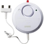 사브르 사브르 SABER 누수 알람 110dB 최대 1500피트457미터 전방향 물 센서 대용량 저용량 설정 배터리 테스트 버튼