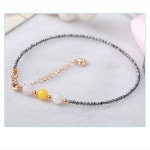 마녀플랜트 테라헤르츠 비즈 연출 펜던트 건강 팔찌