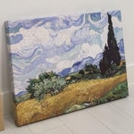 고흐 삼나무가 있는밀밭 인테리어 반 고흐 그림액자