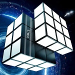 블랭커 큐브 3x3 이상한 모양 매직 미러 퍼즐 속도 전문 Magico Antistress Fidget Toys Cubo