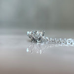 가공 랩다이아 목걸이 IGI 2캐럿 크라운세팅 인공 다이아 종로