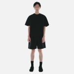 에센셜바이이큐엘 ESSENTIAL by EQL Premium Fabric Half Sleeve Sweatshirts E12E4TTO003MBK