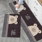 1 1 극세사 주방매트 발매트 세트 화장실 싱크대 5사슴