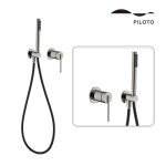 더죤테크 PILOTO 필로토 베루스벽매립샤워1301 니켈크롬 욕조샤워수전
