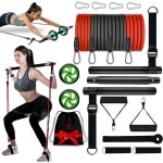 스쿼드핏 푸시업 보드 피트니스 키트 - 홈짐 세트 Pilates Set 1개 Pilates Set