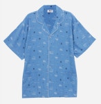 BYC BYC 레이온 사원한 여름 남자 반팔 잠옷 파자마 세트 NRG1005