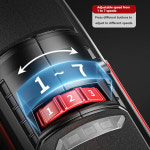 무선 전기 체인톱 연마기 드릴 미니 소형 조각기 스프로킷 머신 파일 회전 도구 12V