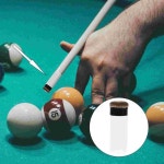 스레딩 도구 당구큐상대 나인 클럽 앵글 큐 팁 교체 스킨 당구 풀 흰색 플라스틱