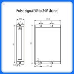 스테퍼 모터 드라이버 컨트롤러 전류 2 상 4 선 28 42 57 FYQM4045A 4 5A40V