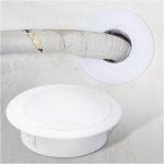 에어컨 구멍 마개 캡 뚜껑 벽 개폐구 배관 커버 덮개 40캡