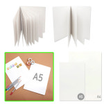 미니북 스크랩북 칼라 -10P 앨범 동화책 만들기