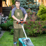 청결공감 작업용 앞치마 목공용 다용도업무용 카키