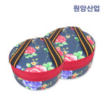작업방석 꽃무늬 소 -2개 밭일 농사의자 텃밭 갯벌 엉덩이의자 농사방석