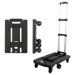간편휴대 초경량 폴딩 카트 무소음 폴딩 접는 카트 5륜