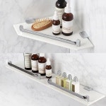 대리석 욕실모서리선반 벽선반 화장실거치대 욕조일자 이단코너선반