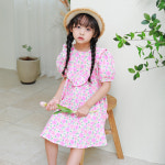 제이키즈 여아용 통기성 섬머 로즈 원피스 17호 J6761