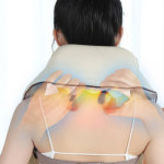 무선 안마기 주무르는 목 소나귀 어깨 마사지기 목마