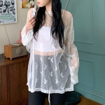 다잇템 여자 비침 스트랩 키치룩 뒷절개 리본 티셔츠 16654260 588872