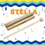 STELLA 스텔라 악기 원목 차임벨 10개