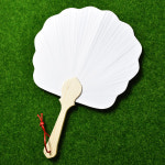 종이부채 만들기 꽃부채 그리기 미술재료