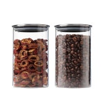 TREE 푸드앤락 내열 유리 밀폐용기 2p 세트 커피 과일 청병