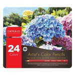 세르지오 유성색연필 24색 부드러운 블랜딩 색연필화