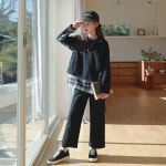 제이키즈 여아용 테란배색 상하복 세트 9호 J6547