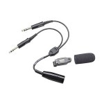 파이롯트 파이롯트 비행기 헤드폰 음향 소음 감소 노이즈 저감 파일럿USA David Clark 변환키트 PA75 PA5X H1076