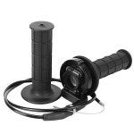 7 8 오토바이 그립 스로틀 가속기 범용 핸들 케이블 세트 바 액세서리