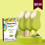 하겐다즈 그린티레몬 멀티바 x 3