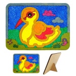 만들기대장 클레이 액자 - 새