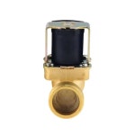 일반 폐쇄 황동 전기 솔레노이드 밸브 물 DC12V G3 4 1 개