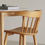 올쏘 진저 원목 라운드 의자 1 + 1