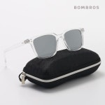 봄브로스 남성 선글라스 레트로 뿔테