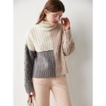 오지 OZ Sheep wool cable knit