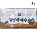 면사랑 쟁반 막국수 2kg X6 막국수 메밀면 메밀국수 모밀국수 모밀면 막국수면 국수면 메밀국수면 가공국수