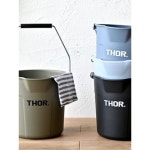 THOR 휴대용 물통 양동이 세차버킷 캠핑용 원형 바케스 다용도 10L