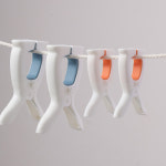 고무패드 이불빨래 집게 섬유보호 중형 1P