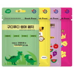구디푸디 18매X12개 붙이는 썸머패치 밴드 공룡 스티커 시트로넬라오일 4type