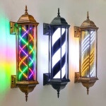 미용실싸인볼 사인볼 헤어샵 원통형 벽걸이형