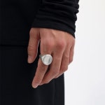 스튜디오해 Men Saucer Ring