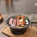 항아리화로 가정용 트 다리미 숯화로 바베큐 스토브 야외 화로 캠핑 차 만들기 에지