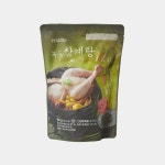 피코크 녹두삼계탕 900g 1개 캠핑 요리 밀키트 간편식