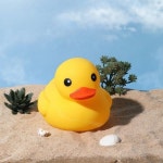 강아지 오리 삑삑이 장난감 애견 터그 공놀이