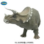 파포 3세 3개의 뿔이 달린 얼굴 트리케라톱스 공룡피규어세트 3D피규어 공룡인형