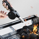 도구 수동풍로 송풍기 휴대용 바베큐 숯 숯불 풍로