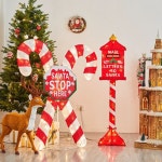 가로등 오르골 크리스마스 카페 멜로디 스노우 눈내리는 무드등